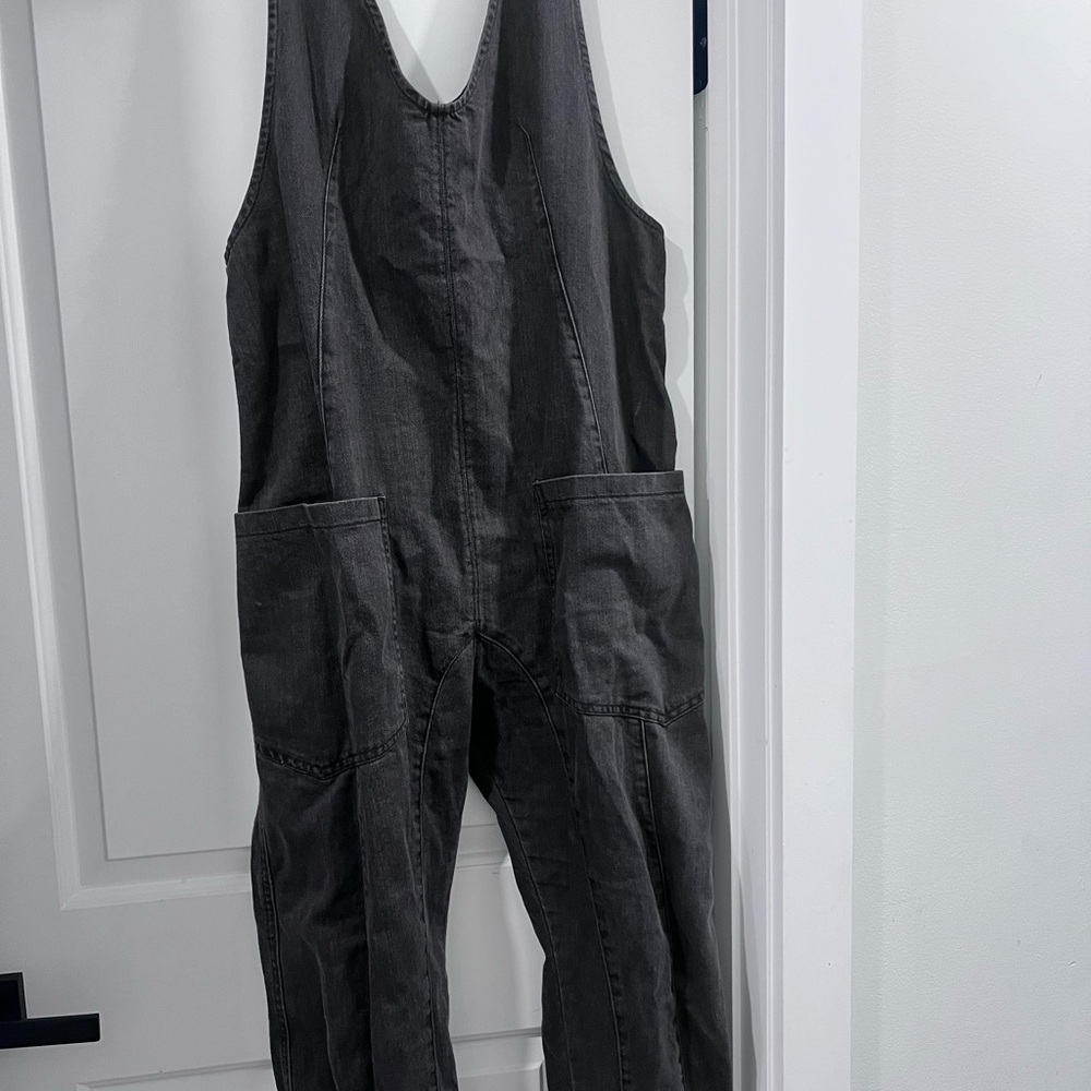 We The Free Charcoal Jumpsuit